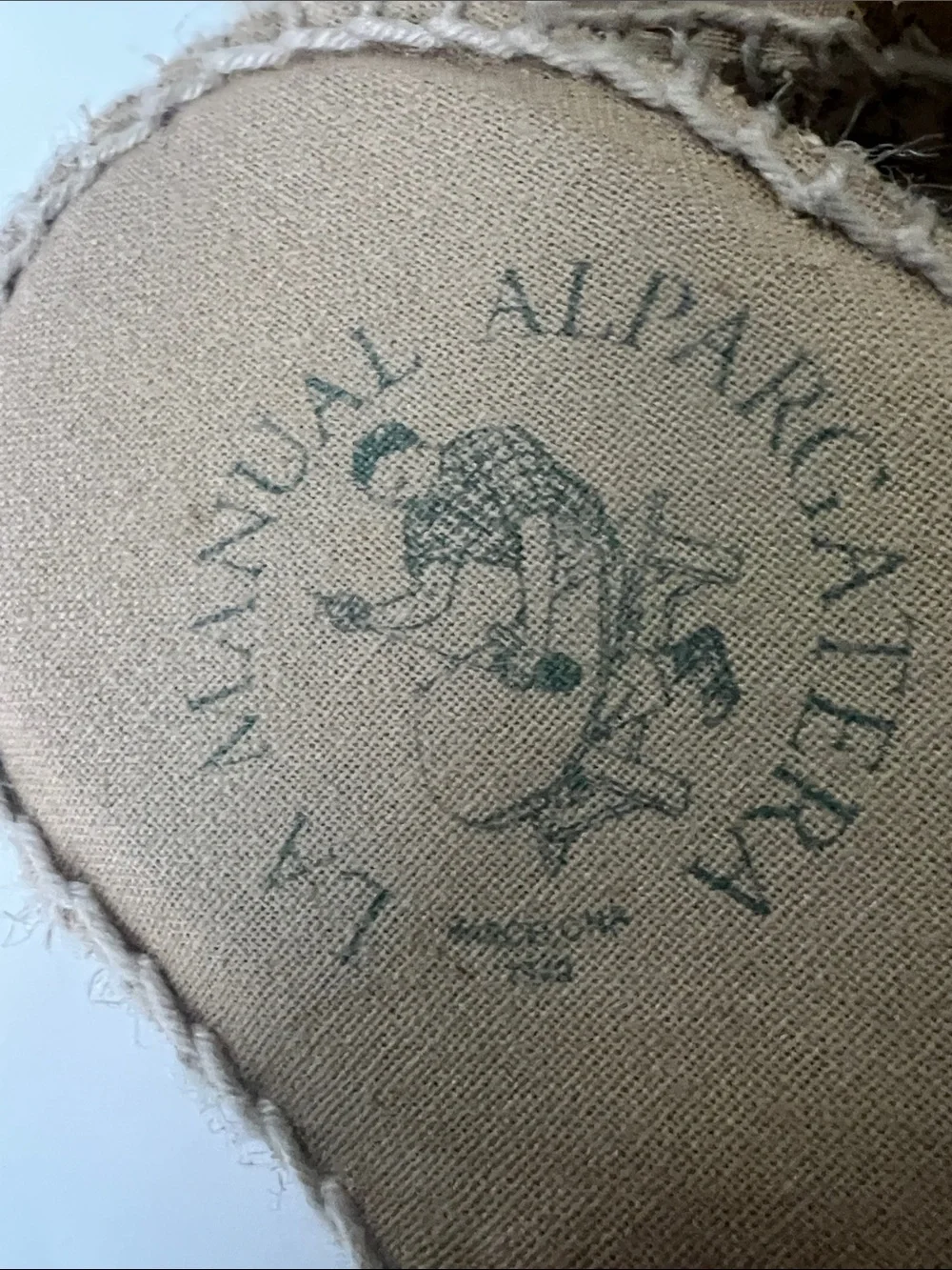 LA MANUAL ALPARGATERA la manual